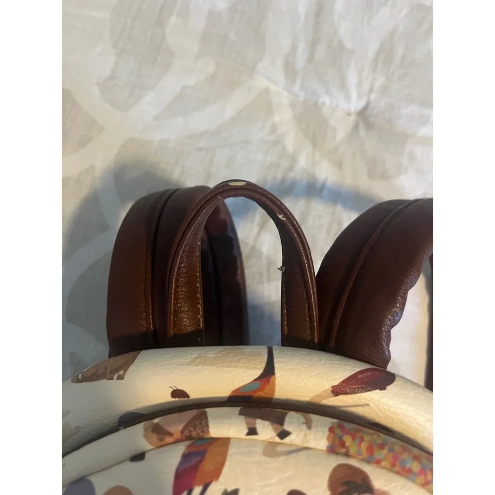 Loungefly Disney Pixar Up Mini Backpack Brown Trim Carl Russell Dug Kevin Bag - Picture 6 of 14